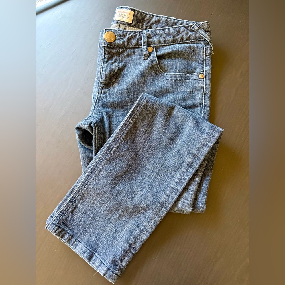Free People straight leg jeans